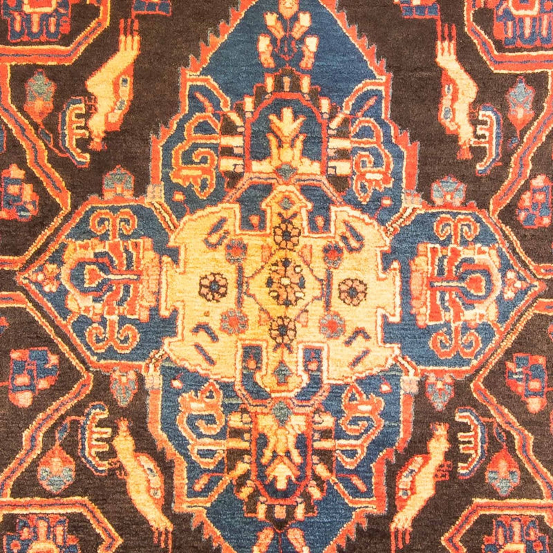 Tapis persan - Nomadic - 293 x 150 cm - multicolore