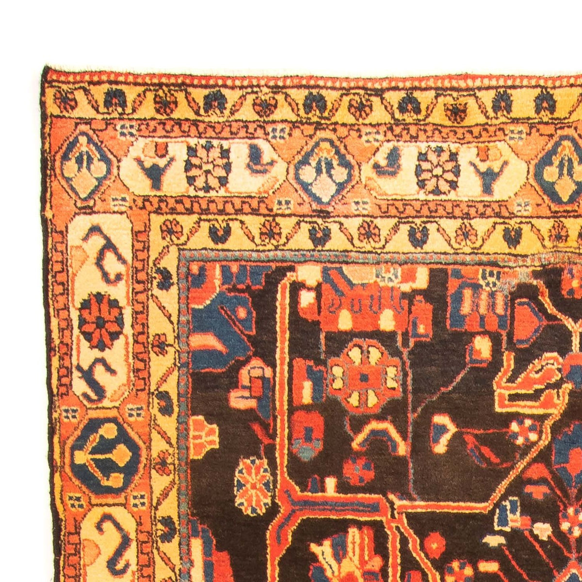 Tapis persan - Nomadic - 293 x 150 cm - multicolore