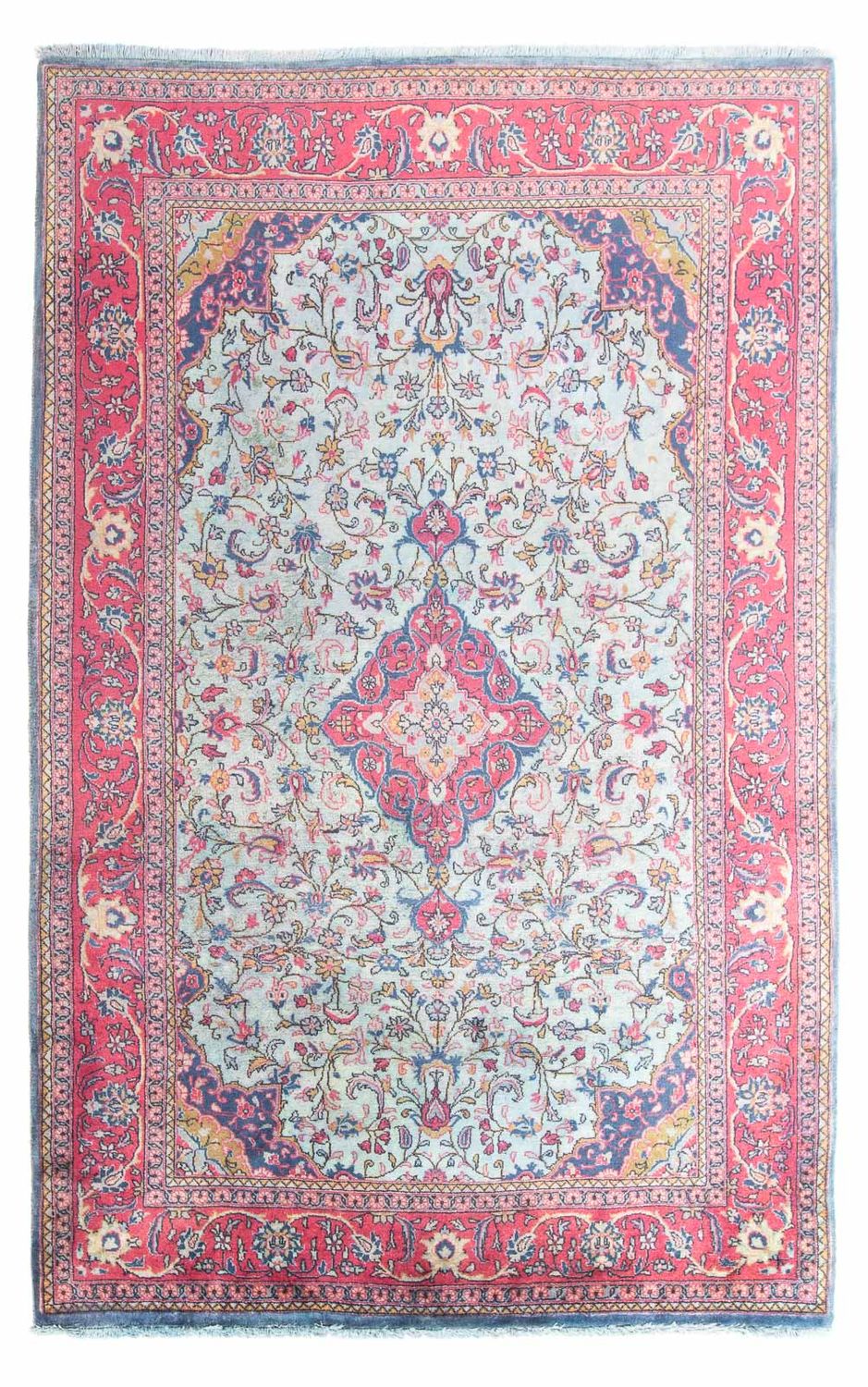 Tapis persan - Classique - 220 x 138 cm - rose