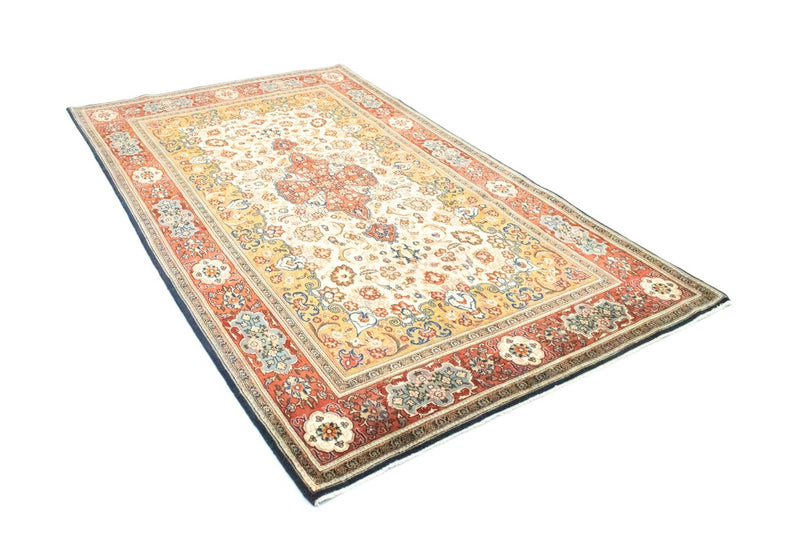 Tapis persan - Ghom - 245 x 142 cm - beige