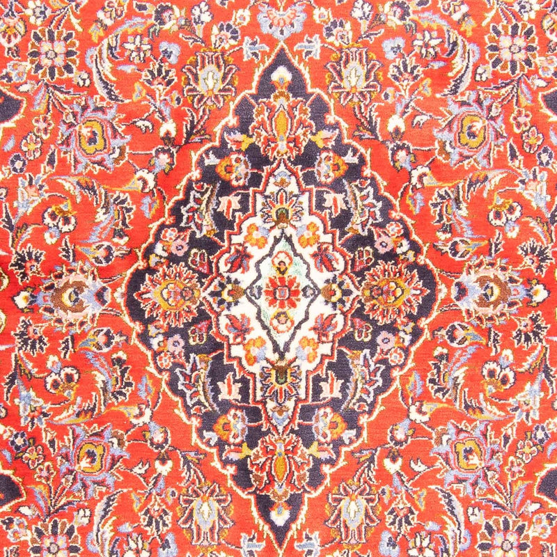 Tapis persan - Keshan - 217 x 139 cm - rouge clair