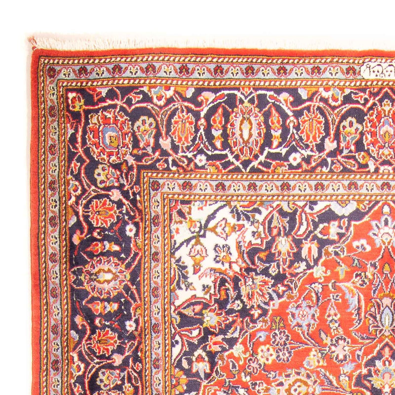 Tapis persan - Keshan - 217 x 139 cm - rouge clair
