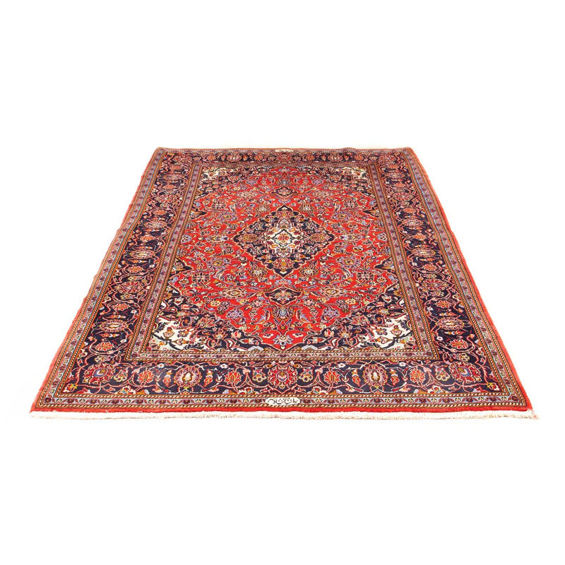 Tapis persan - Keshan - 217 x 139 cm - rouge clair