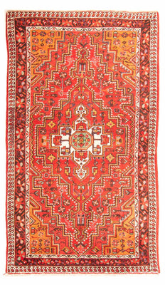 Tapis persan - Nomadic - 234 x 151 cm - rouge clair