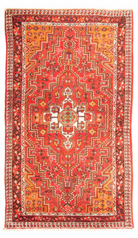 Tapis persan - Nomadic - 234 x 151 cm - rouge clair