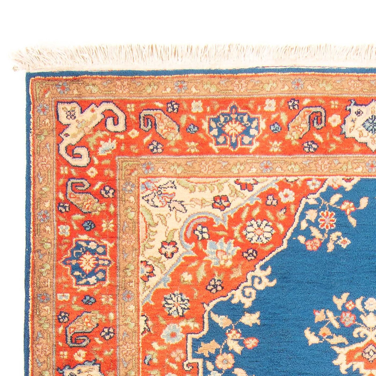 Tapis persan - Classique - 200 x 124 cm - bleu