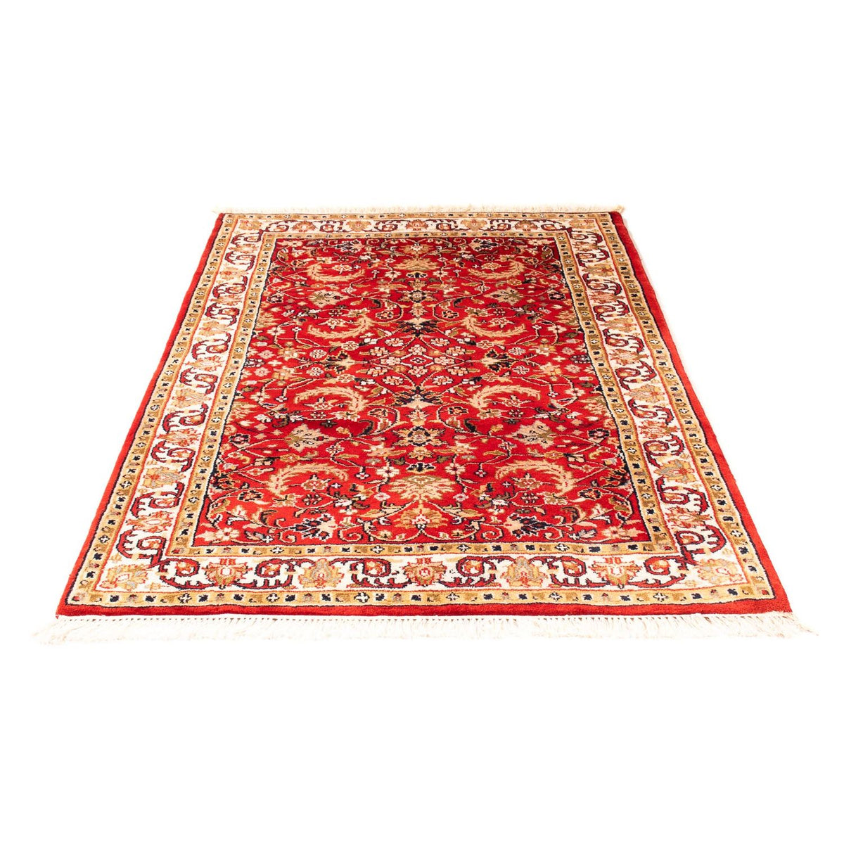 Tapis oriental - Bidjar - Indus - 176 x 119 cm - rouge foncé