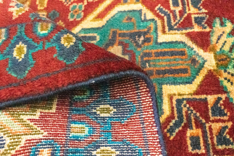 Tapis Turkaman - 89 x 63 cm - rouge
