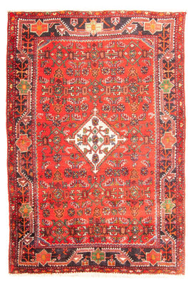 Tapis persan - Nomadic - 207 x 135 cm - rouge