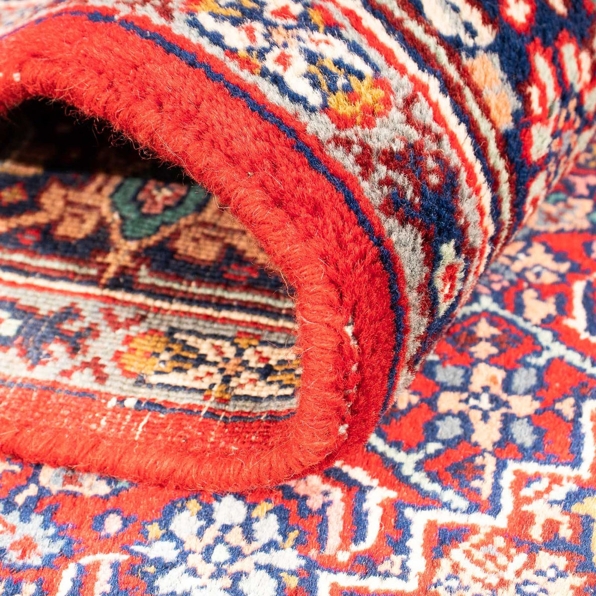 Tapis oriental - Bidjar - Indus - 185 x 129 cm - rouge