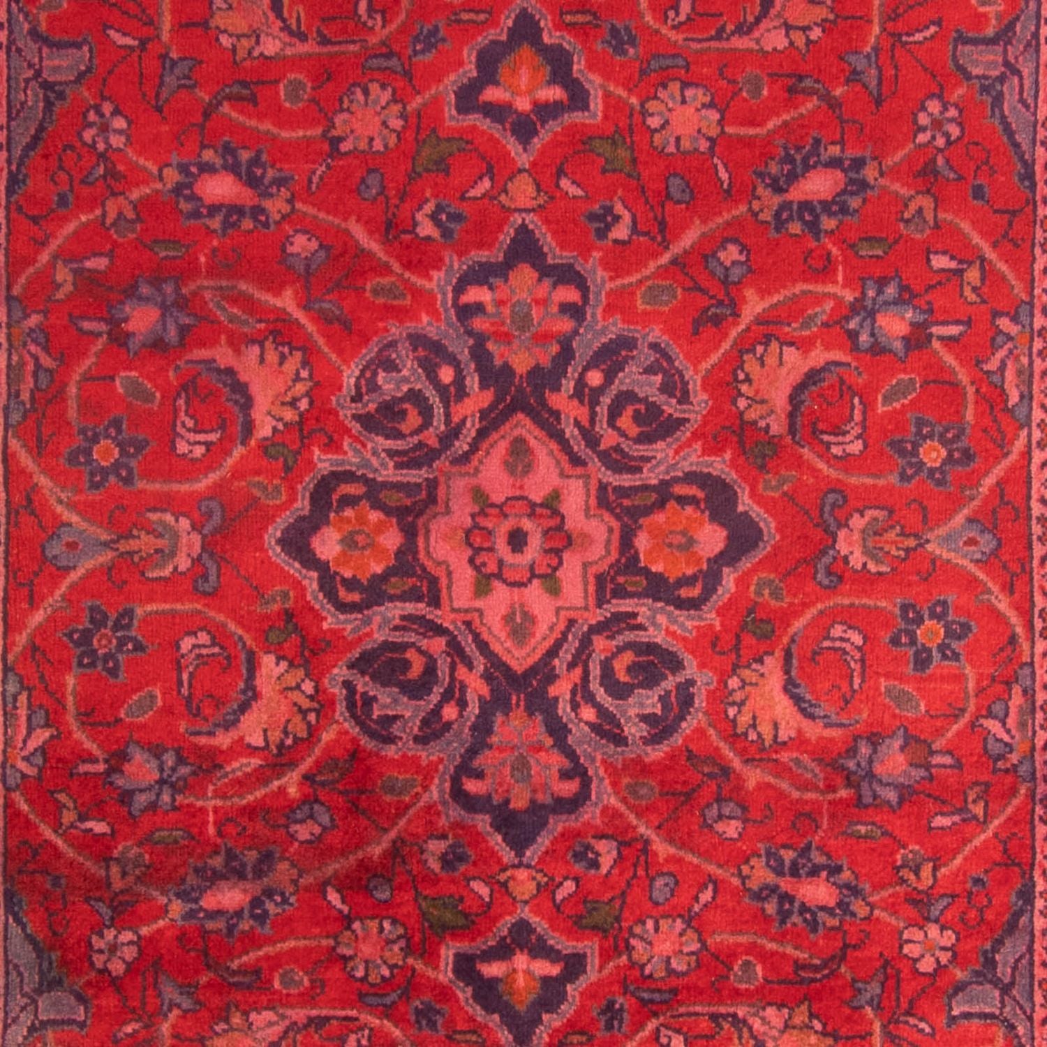 Tapis persan - Classique - 208 x 135 cm - rouge foncé