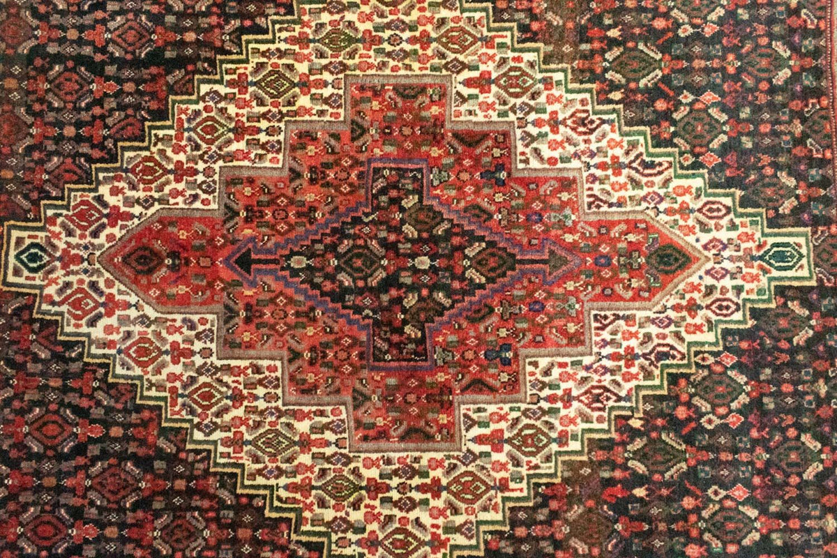 Tapis persan - Classique - 155 x 126 cm - bleu