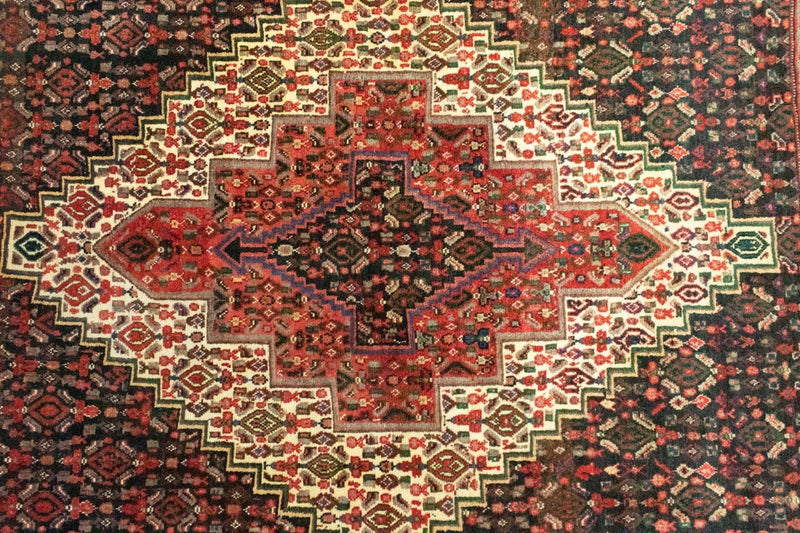 Tapis persan - Classique - 155 x 126 cm - bleu