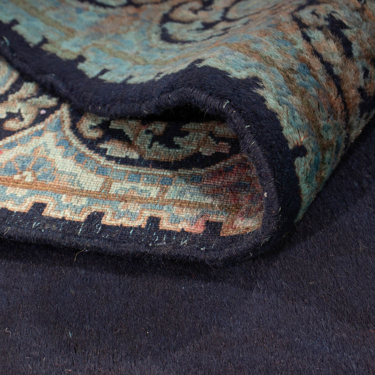 Tapis persan - Classique - 199 x 151 cm - bleu foncé