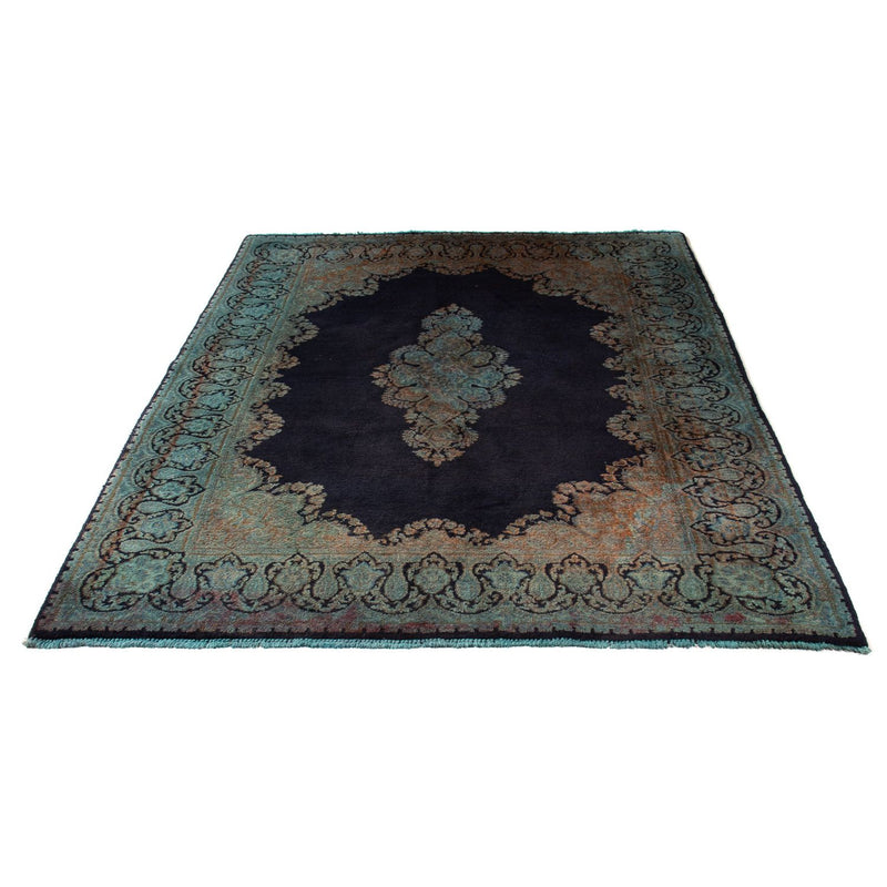 Tapis persan - Classique - 199 x 151 cm - bleu foncé