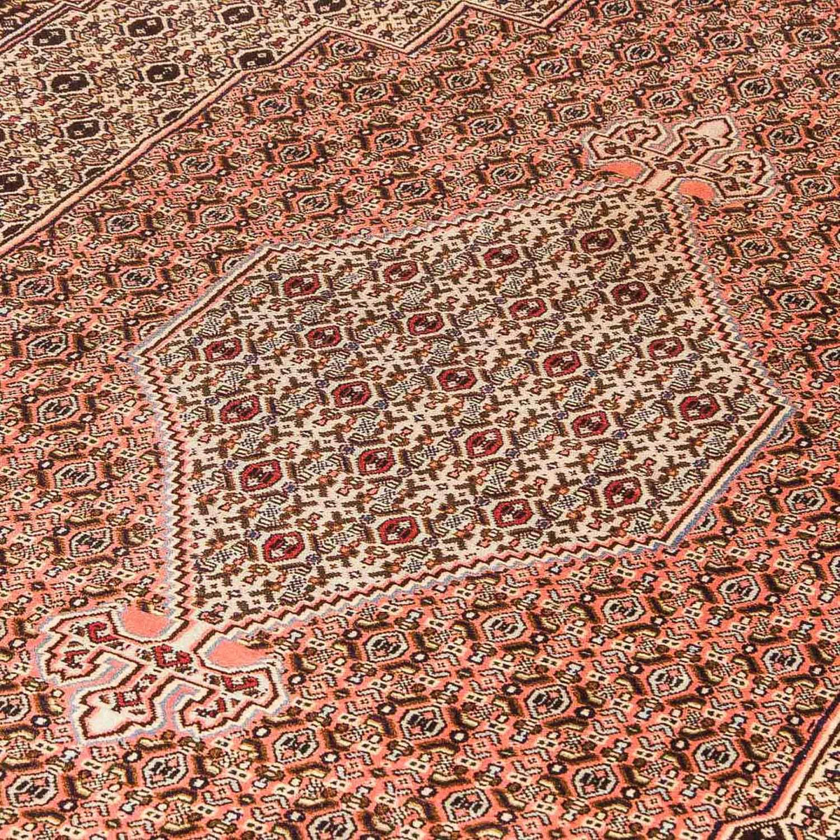 Tapis persan - Classique - 348 x 200 cm - bleu foncé