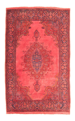 Tapis persan - Classique - 197 x 126 cm - rouge clair