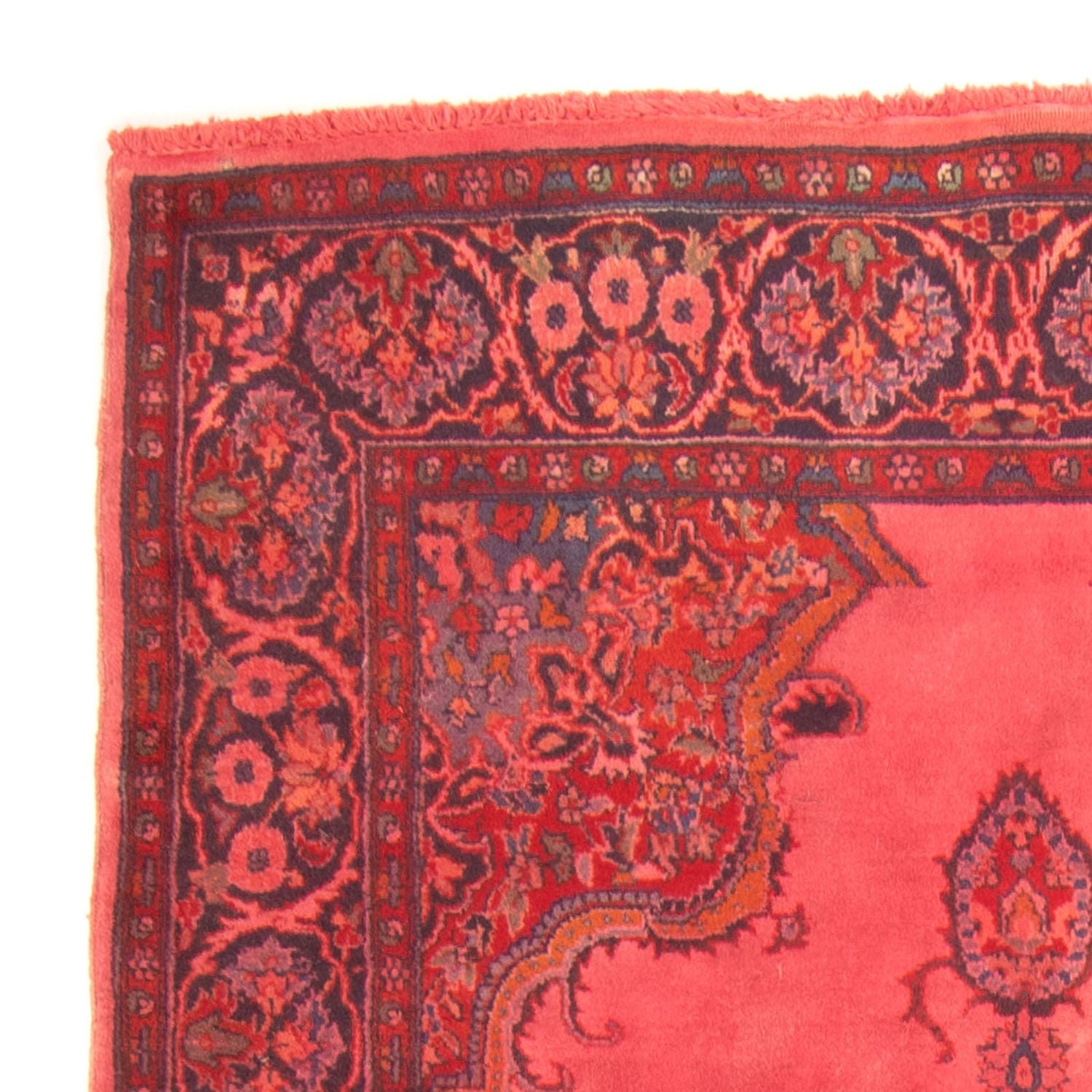 Tapis persan - Classique - 197 x 126 cm - rouge clair