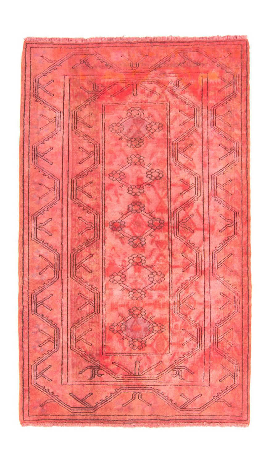 Tapis Pakistani - 190 x 120 cm - rouge clair