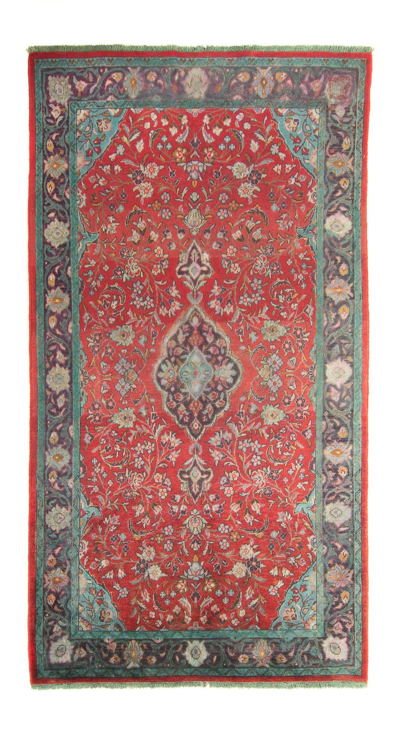 Tapis persan - Classique - 245 x 140 cm - rouge
