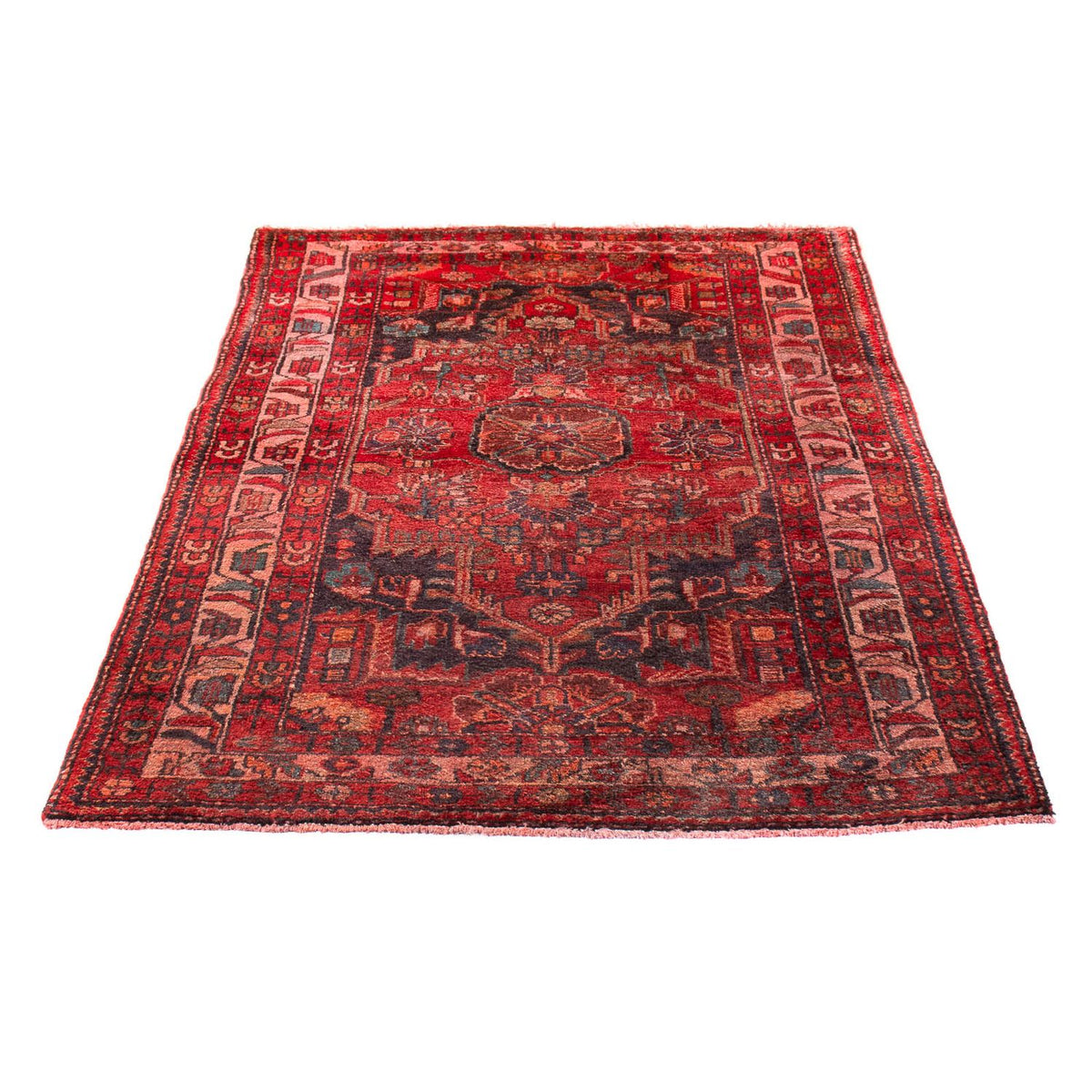 Tapis persan - Nomadic - 174 x 112 cm - rouge foncé