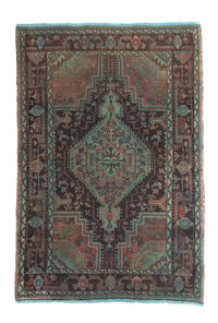 Tapis persan - Nomadic - 174 x 120 cm - bleu clair