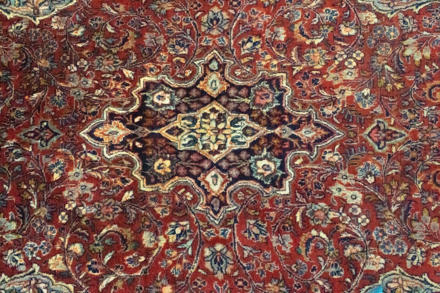 Tapis persan - Classique - 240 x 135 cm - rouge