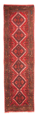 Tapis de couloir Tapis persan - Nomadic - 282 x 80 cm - rouge