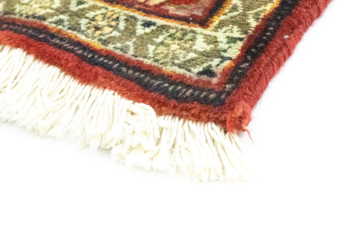 Tapis de couloir Tapis persan - Nomadic - 382 x 90 cm - rouge