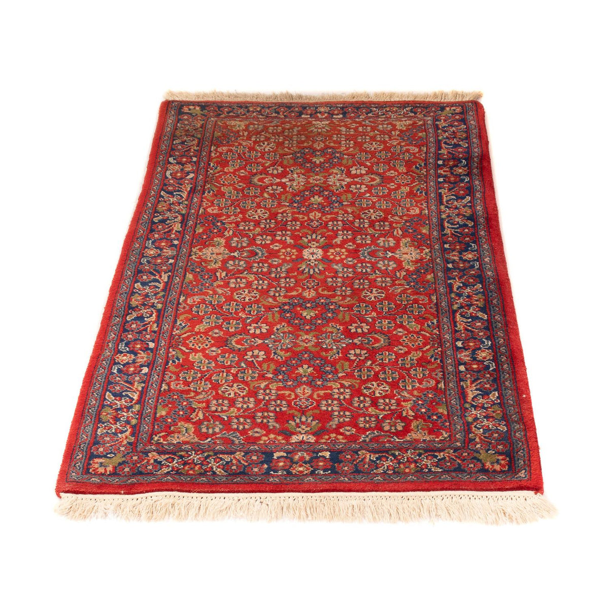 Tapis oriental - Indus - 139 x 72 cm - rouge