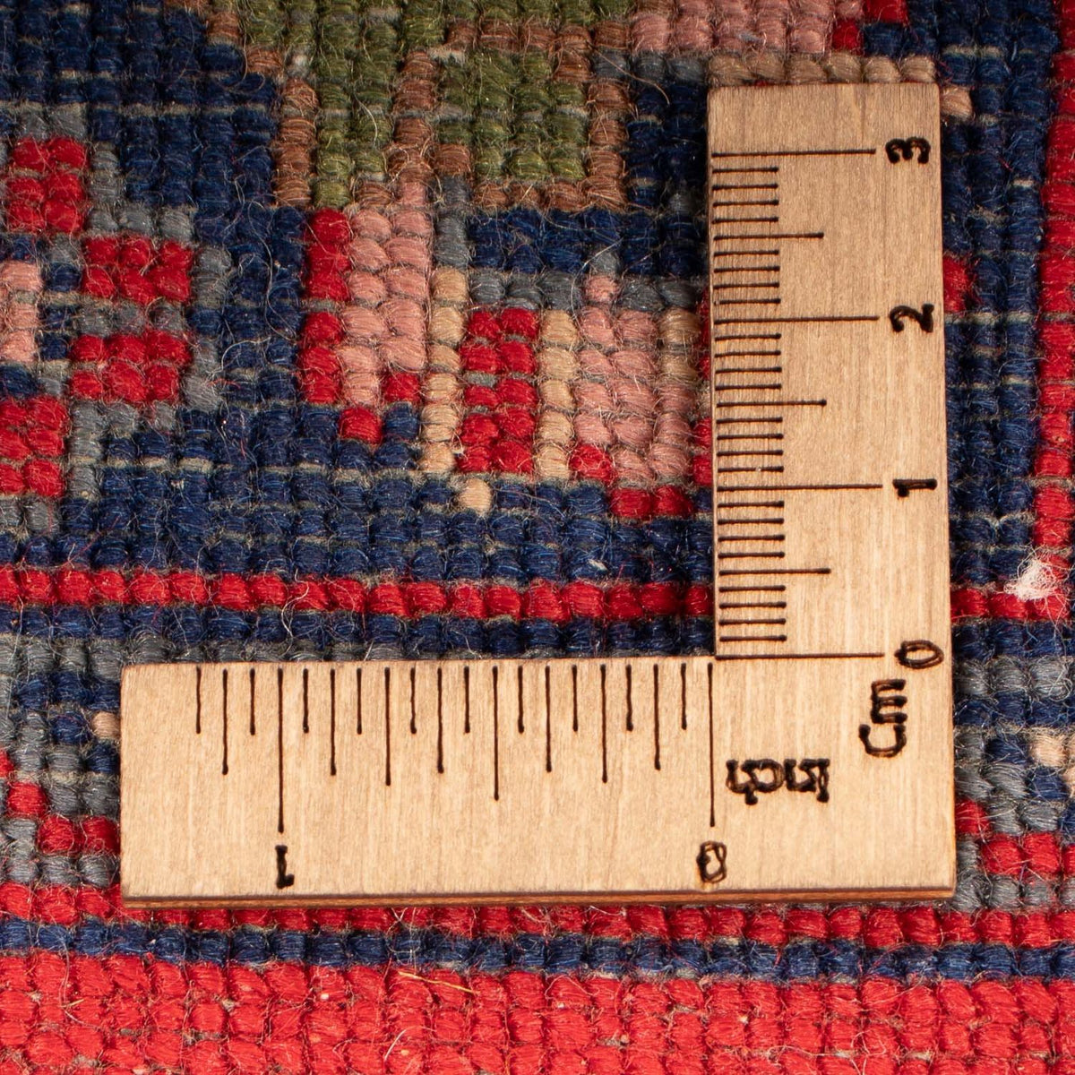 Tapis oriental - Indus - 139 x 72 cm - rouge