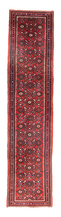 Tapis de couloir Tapis persan - Nomadic - 306 x 73 cm - rouge