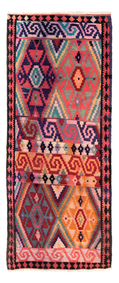 Kilim ancien Tapis 135x330cm