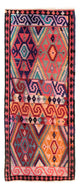 Kilim ancien Tapis 330x135cm