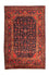 Tapis persan - Nomadic - 167 x 113 cm - bleu foncé