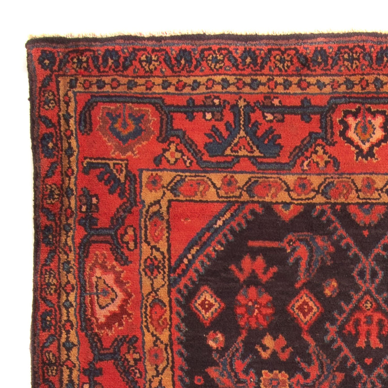 Tapis persan - Nomadic - 167 x 113 cm - bleu foncé