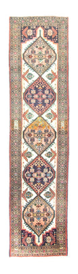 Tapis de couloir Tapis persan - Nomadic - 288 x 72 cm - beige