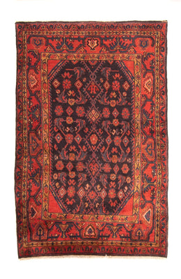 Tapis persan - Nomadic - 184 x 117 cm - bleu foncé