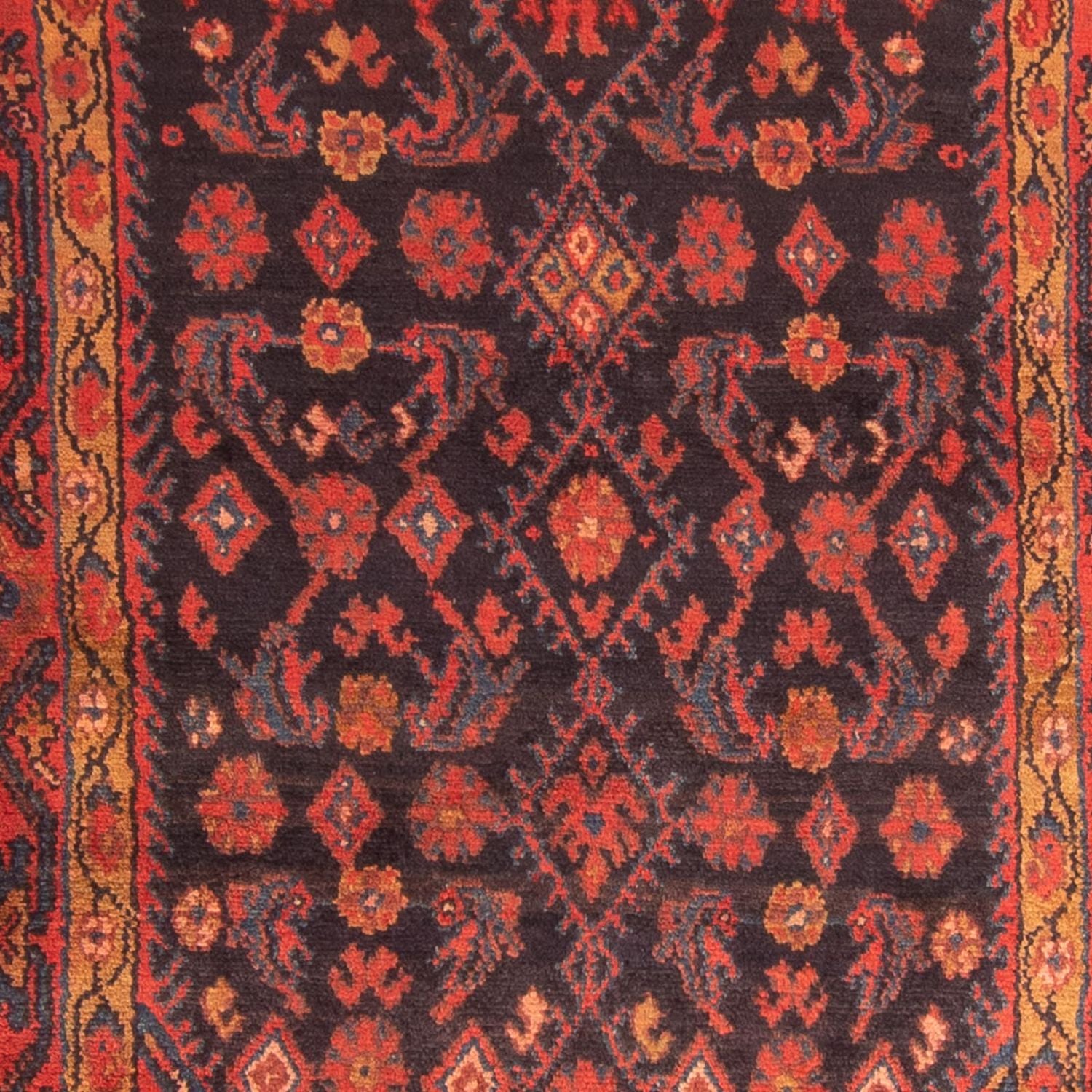 Tapis persan - Nomadic - 184 x 117 cm - bleu foncé