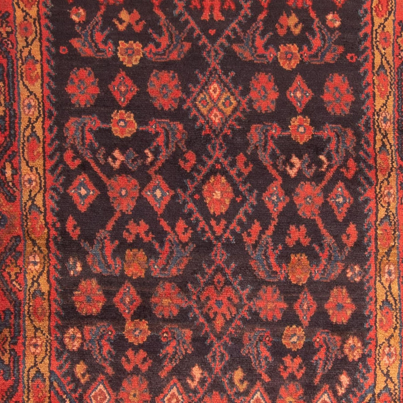 Tapis persan - Nomadic - 184 x 117 cm - bleu foncé