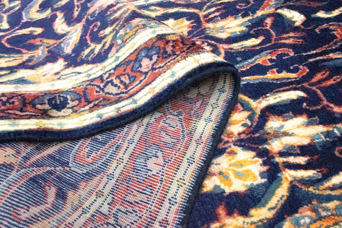 Tapis de couloir Tapis persan - Classique - 402 x 72 cm - bleu foncé