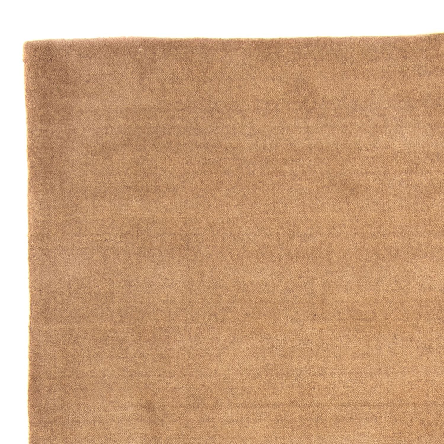 Tapis Gabbeh - Indus - 227 x 170 cm - marron clair
