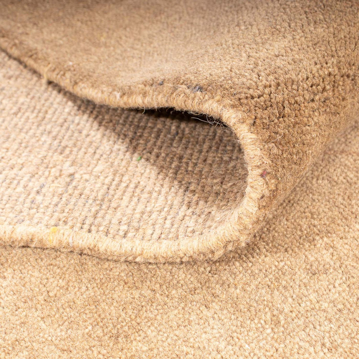 Tapis Gabbeh - Indus - 227 x 170 cm - marron clair