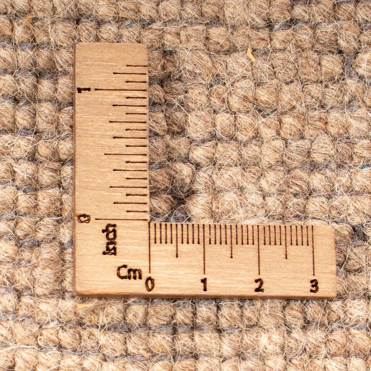 Tapis Gabbeh - Indus - 227 x 170 cm - marron clair