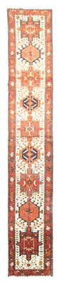 Tapis de couloir Tapis persan - Nomadic - 420 x 67 cm - beige