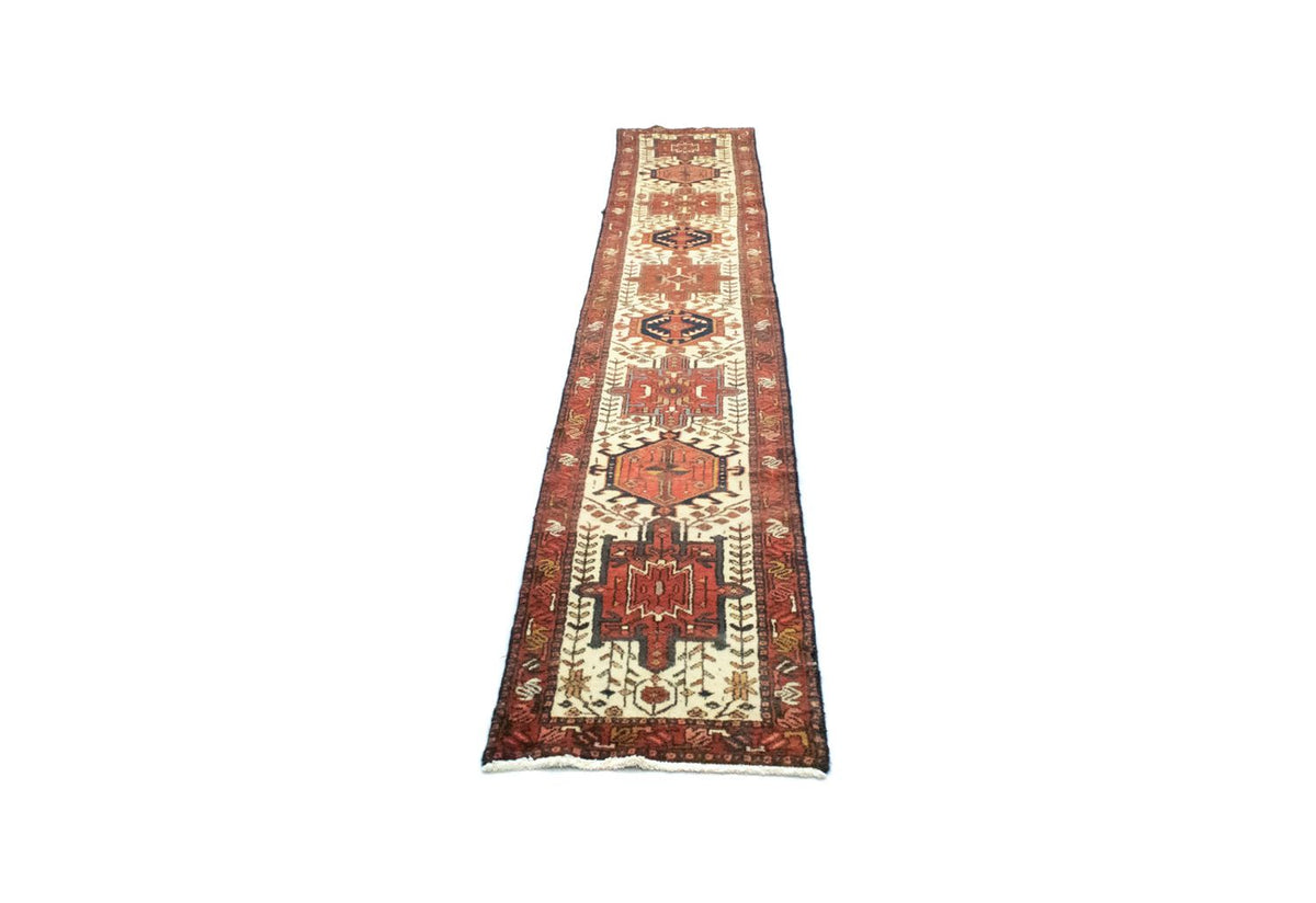 Tapis de couloir Tapis persan - Nomadic - 420 x 67 cm - beige