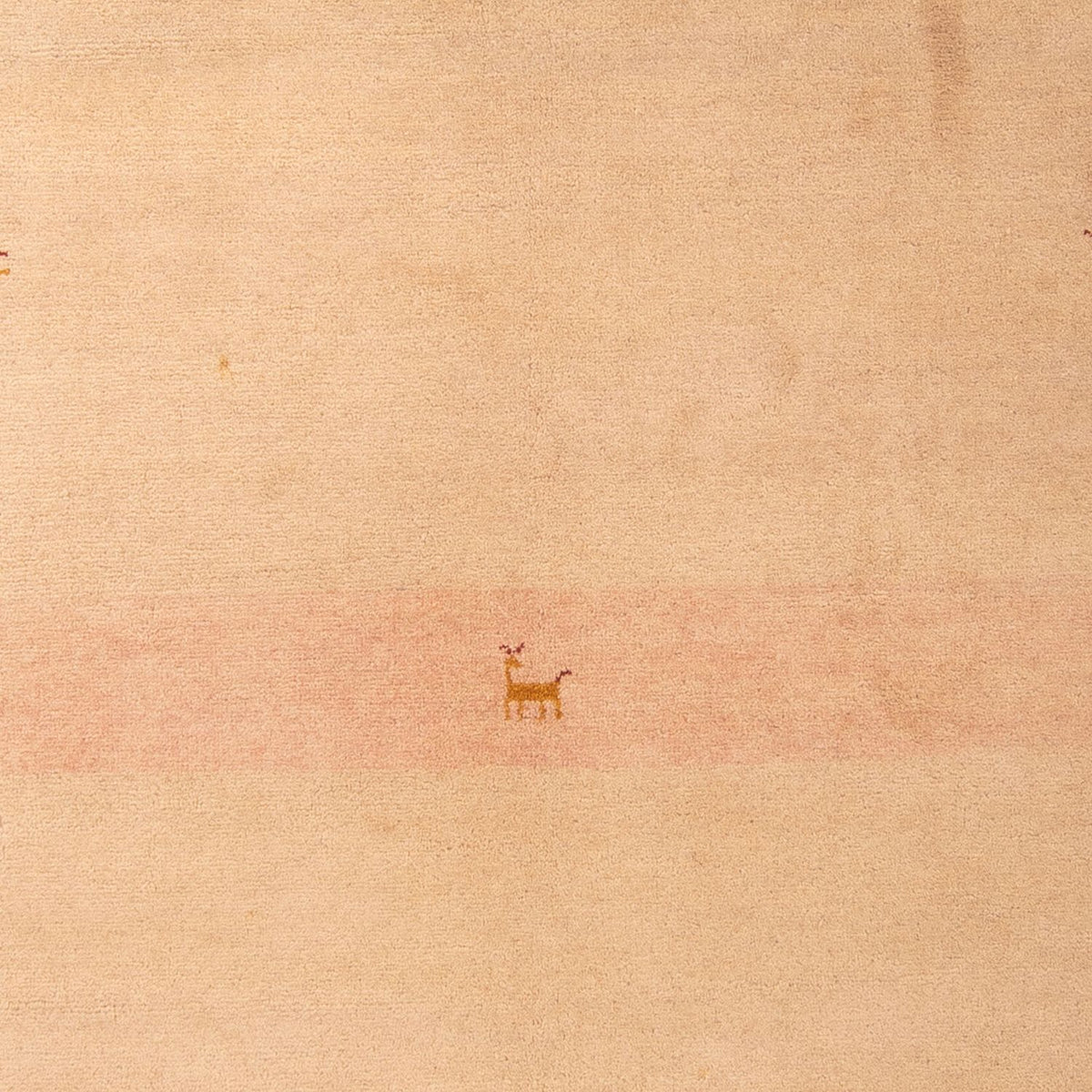 Tapis Gabbeh - Indus - 246 x 167 cm - marron clair