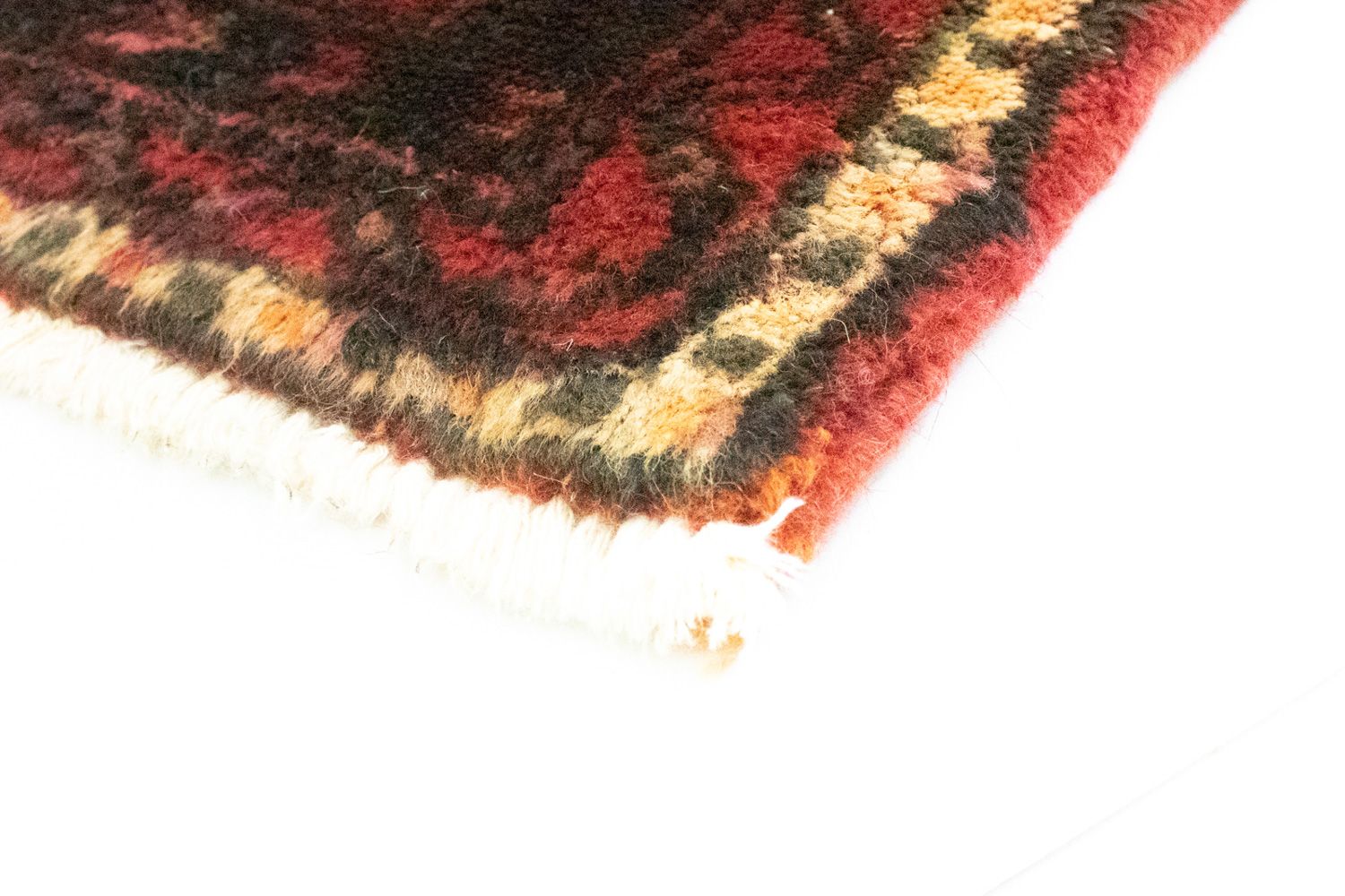 Tapis de couloir Tapis persan - Nomadic - 410 x 80 cm - rouge