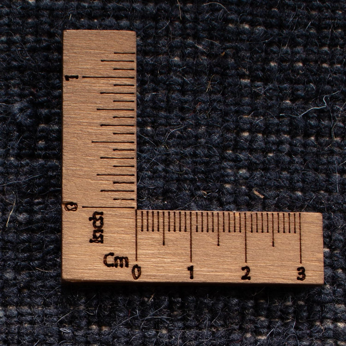 Tapis Gabbeh - Indus - 244 x 170 cm - bleu foncé