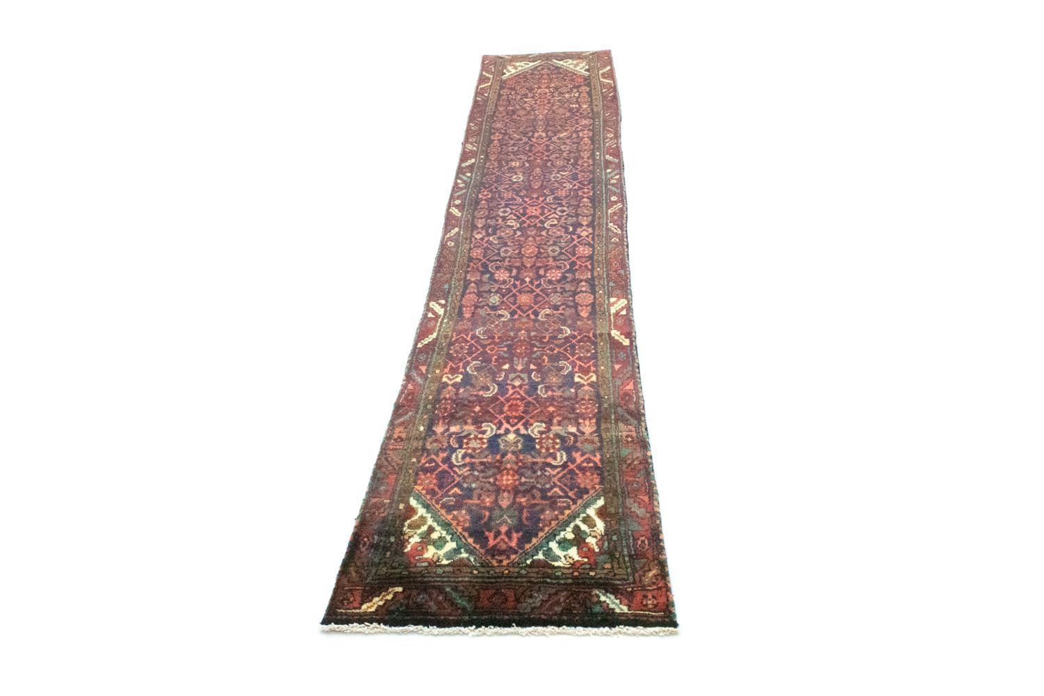 Tapis de couloir Tapis persan - Nomadic - 390 x 65 cm - rose